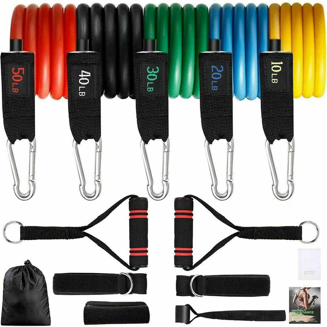 13 Pcs Intey Resistance Band Home Workout Set Cashmere Moon